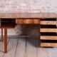 Art Deco Walnut Writing Desk from Up Závody, Czech, 1930s