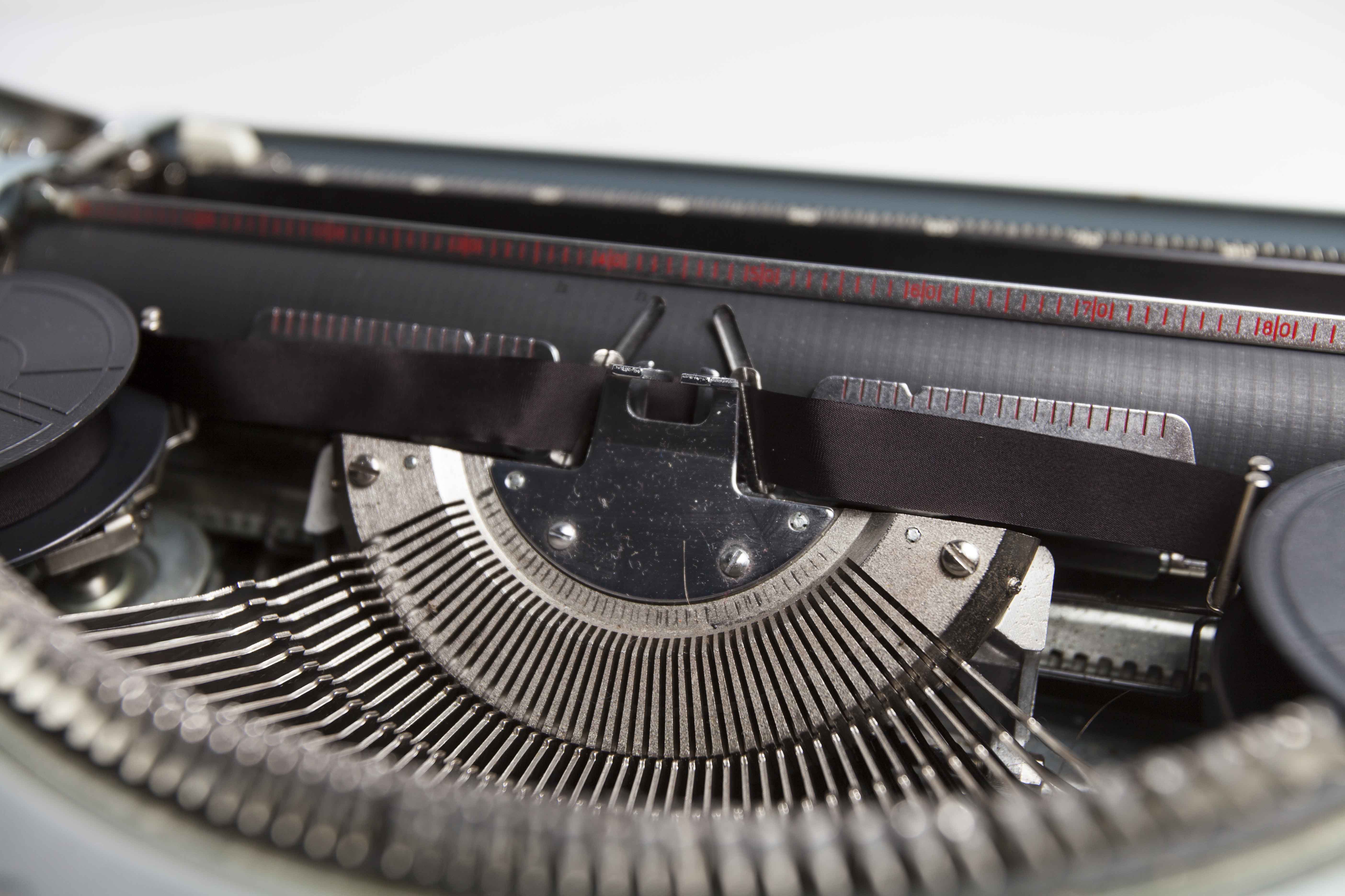 Sky Blue Brother Typewriter from 1980