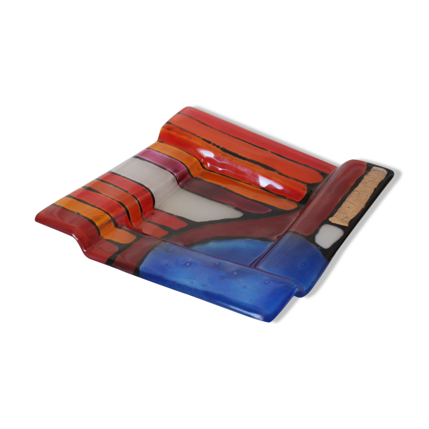 Empty murano glass pocket