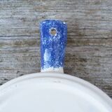 Small vintage Breton ceramic handmade dish