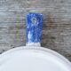 Small vintage Breton ceramic handmade dish