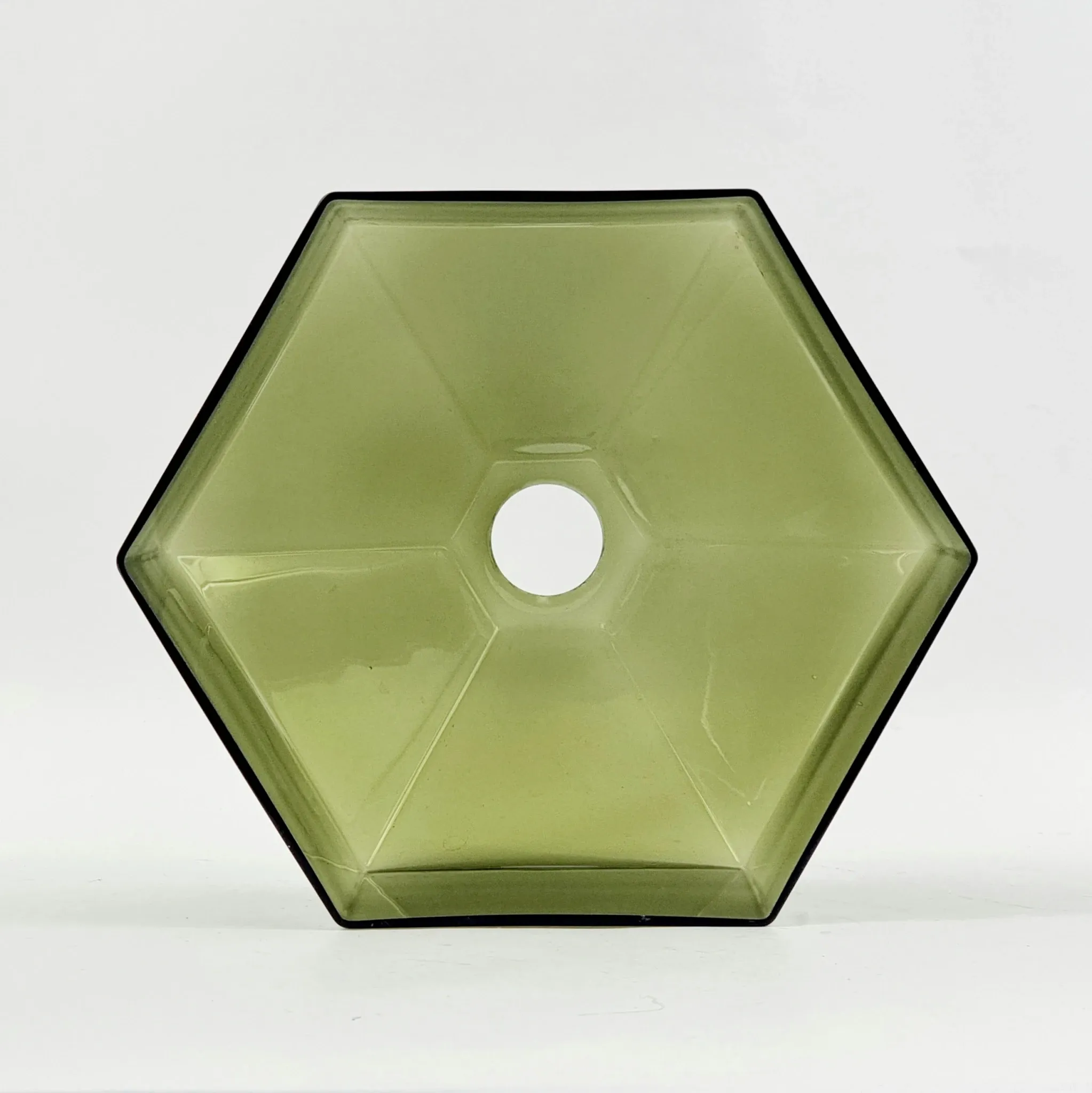 Mid-Century Scandinavian Glass & Brass Ceiling by C. Fagerlund for Orrefors
