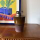 Mid-century Modern style brown artistic ceramic vase, Gabriele Bucci Italy