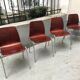 4 chaises Pagholz vintage