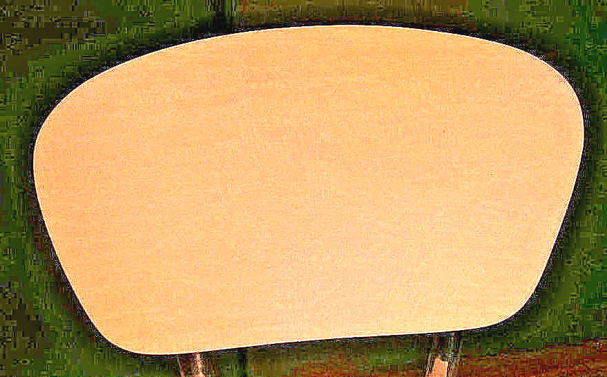 Chaise en formica blanche et noire vintage design années 60
