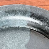 Vintage Danish pottery bowl by Aage Würtz, 1970s.