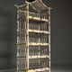 Bamboo cabinet Asian style 1980
