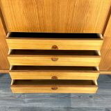 60s 70s teak sideboard highboard H.W. Klein Bramin Danish Modern Design