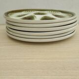 6 Oyster plates