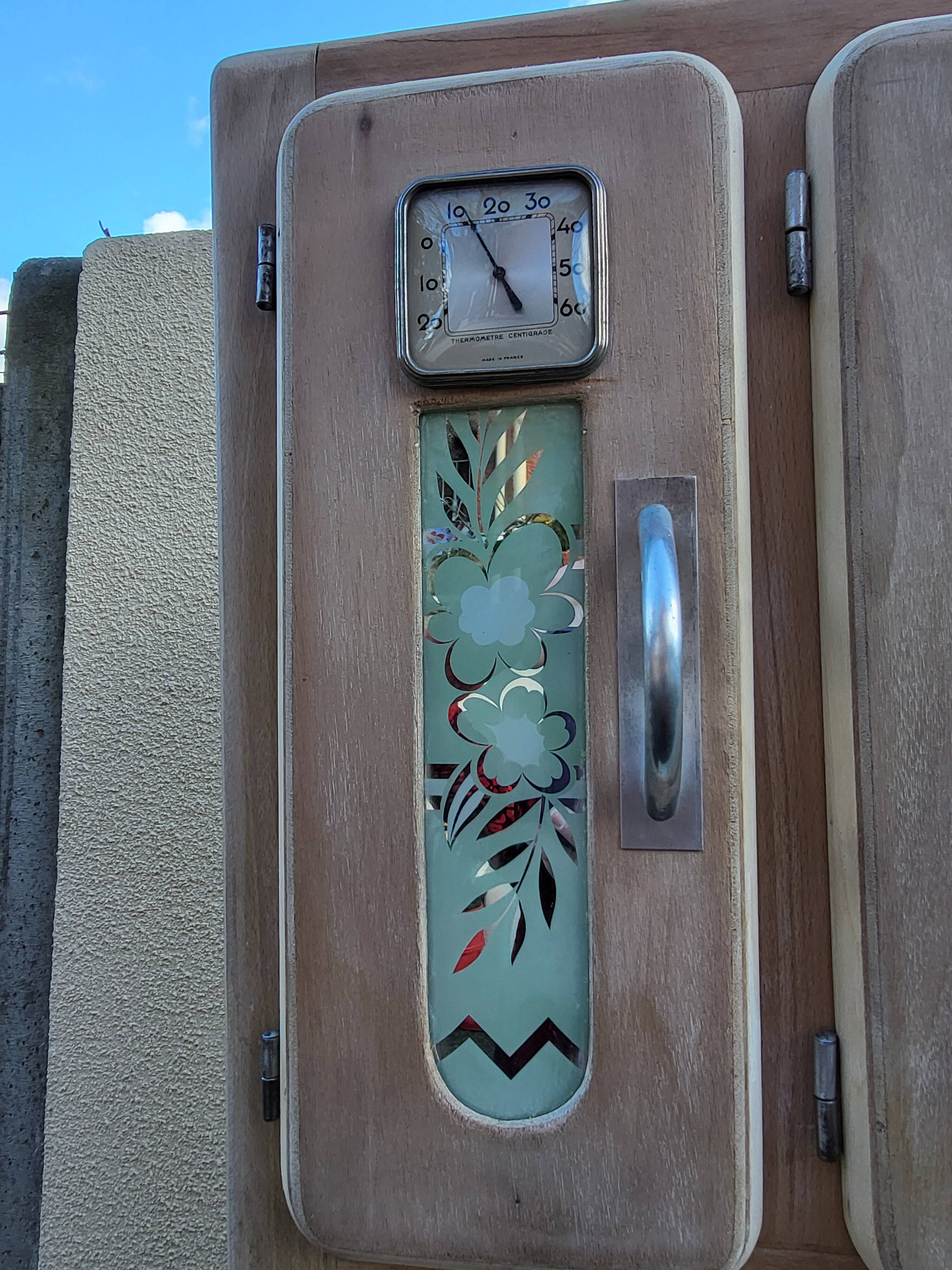 Vintage two-body buffet mado from the 1940s/50s poncé
