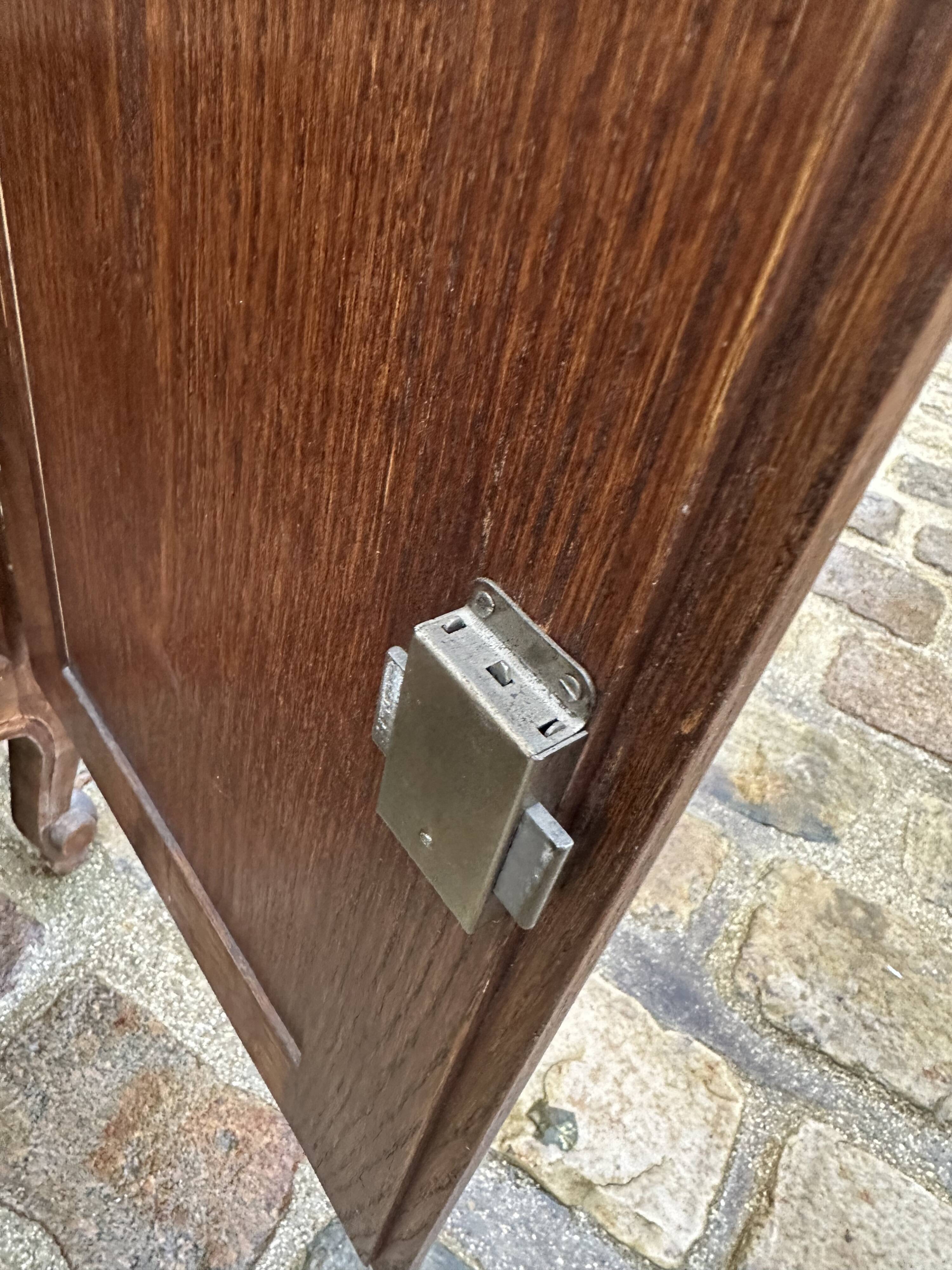 Rustic Louis XV style two-door sideboard