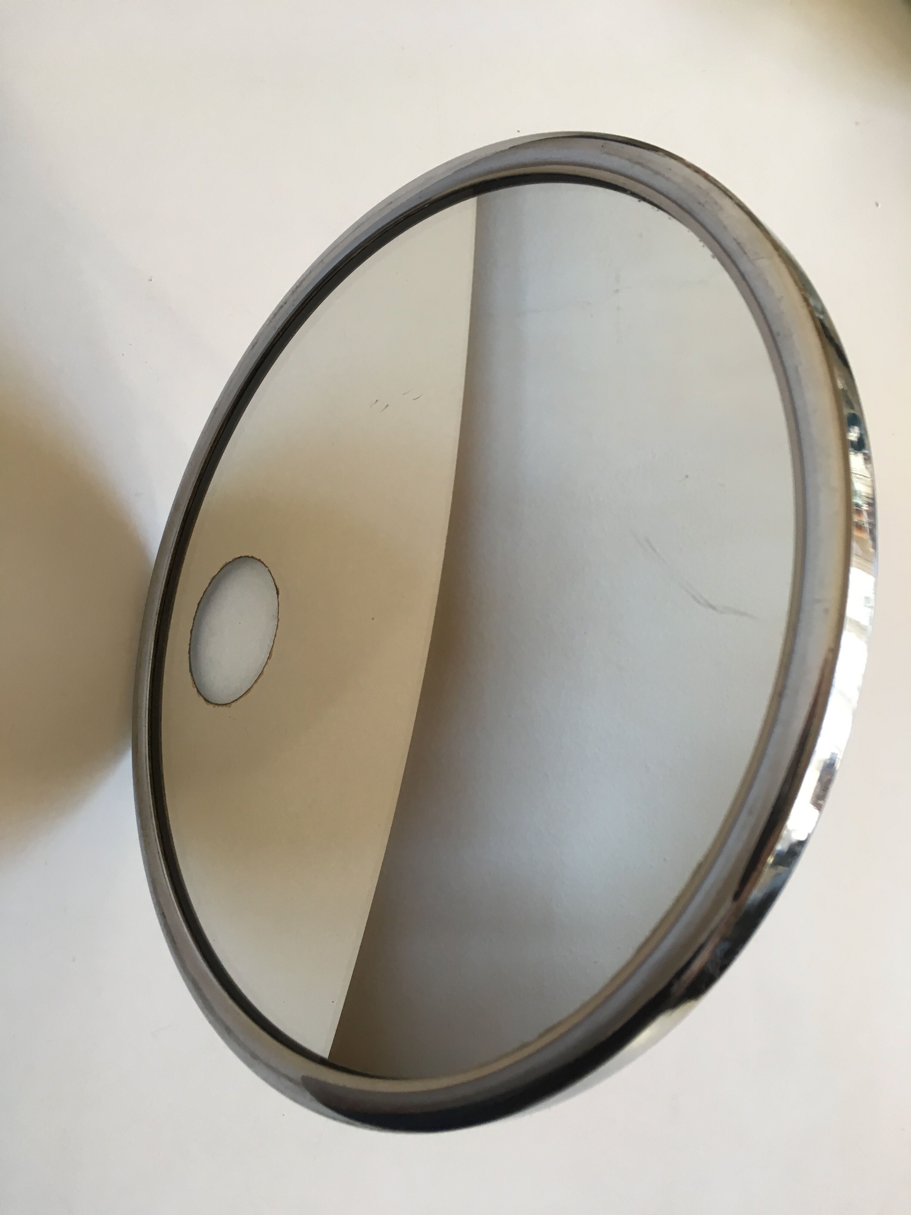 Chrome bathroom mirror Brot Mirophare