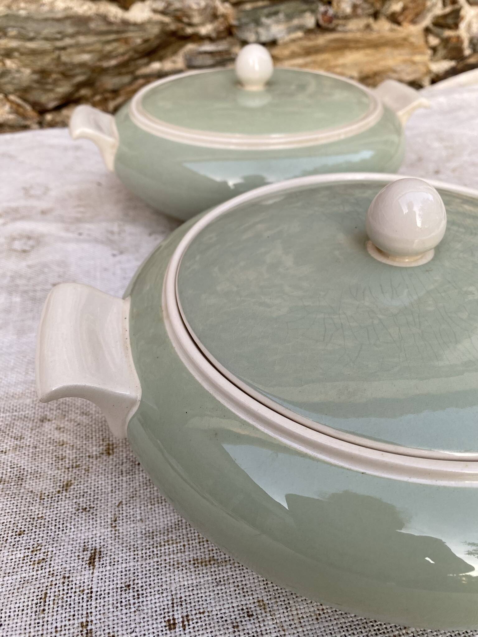 Soup tureens, vegetable dishes Villeroy & Boch, 1950s-60s