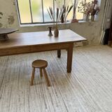 Country farmhouse table in solid beech and oak 2.5m XL