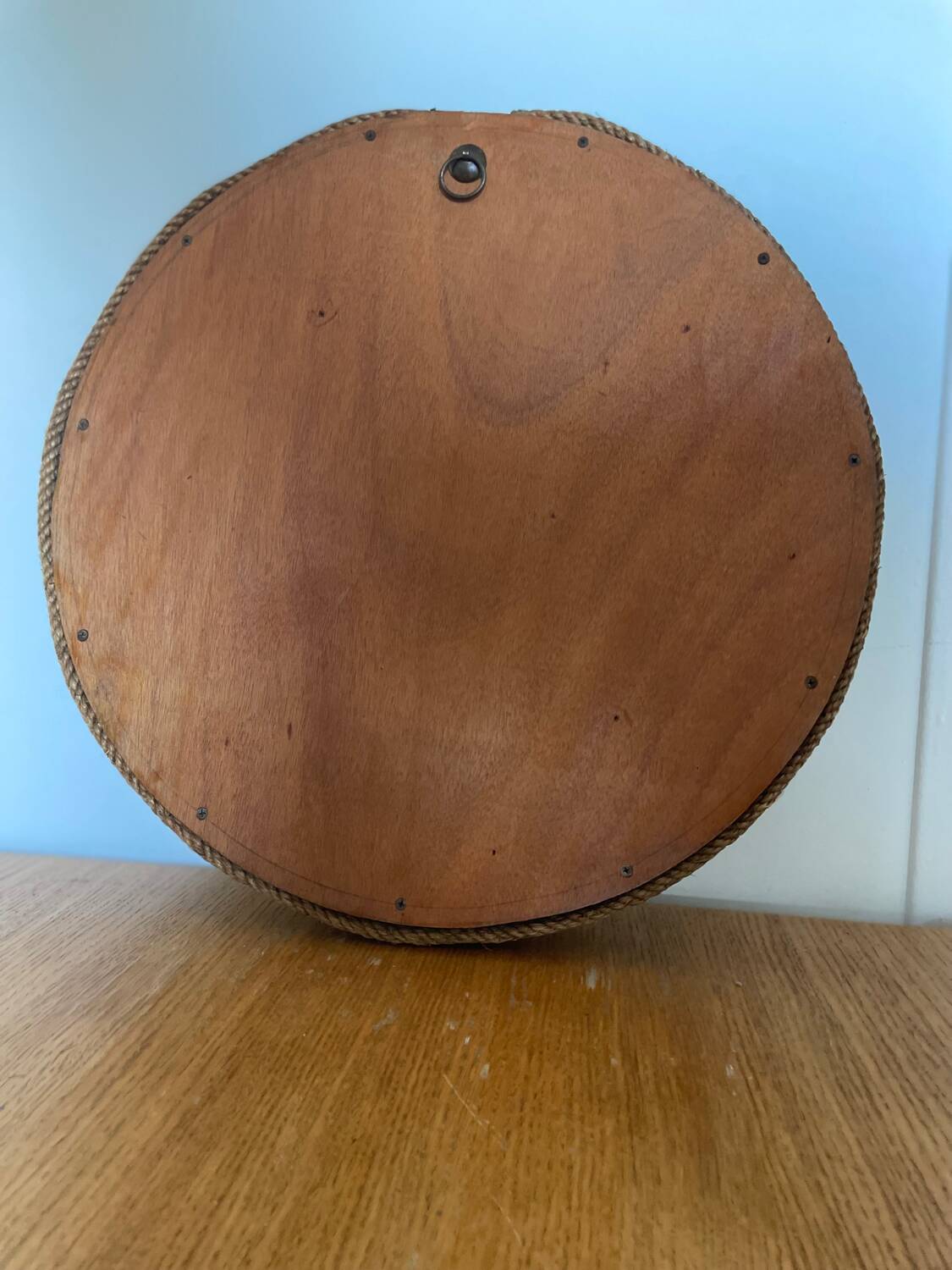 Vintage rope mirror french 1970s