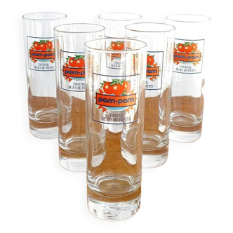 Lot de 6 verres à jus