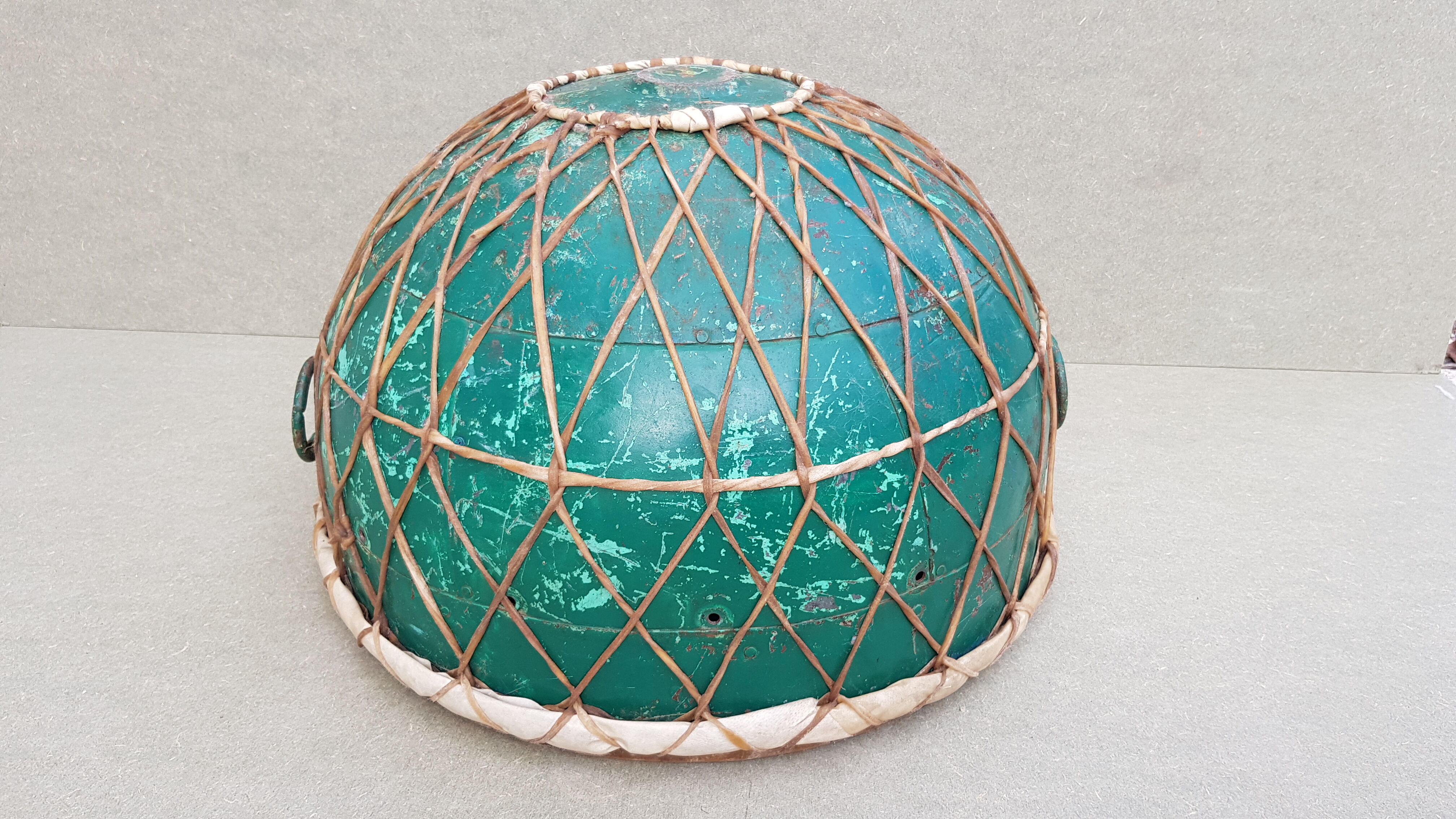 Tambour "Nagara" indien en métal