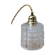 Moulded glass walk-in lamp