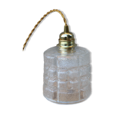Moulded glass walk-in lamp