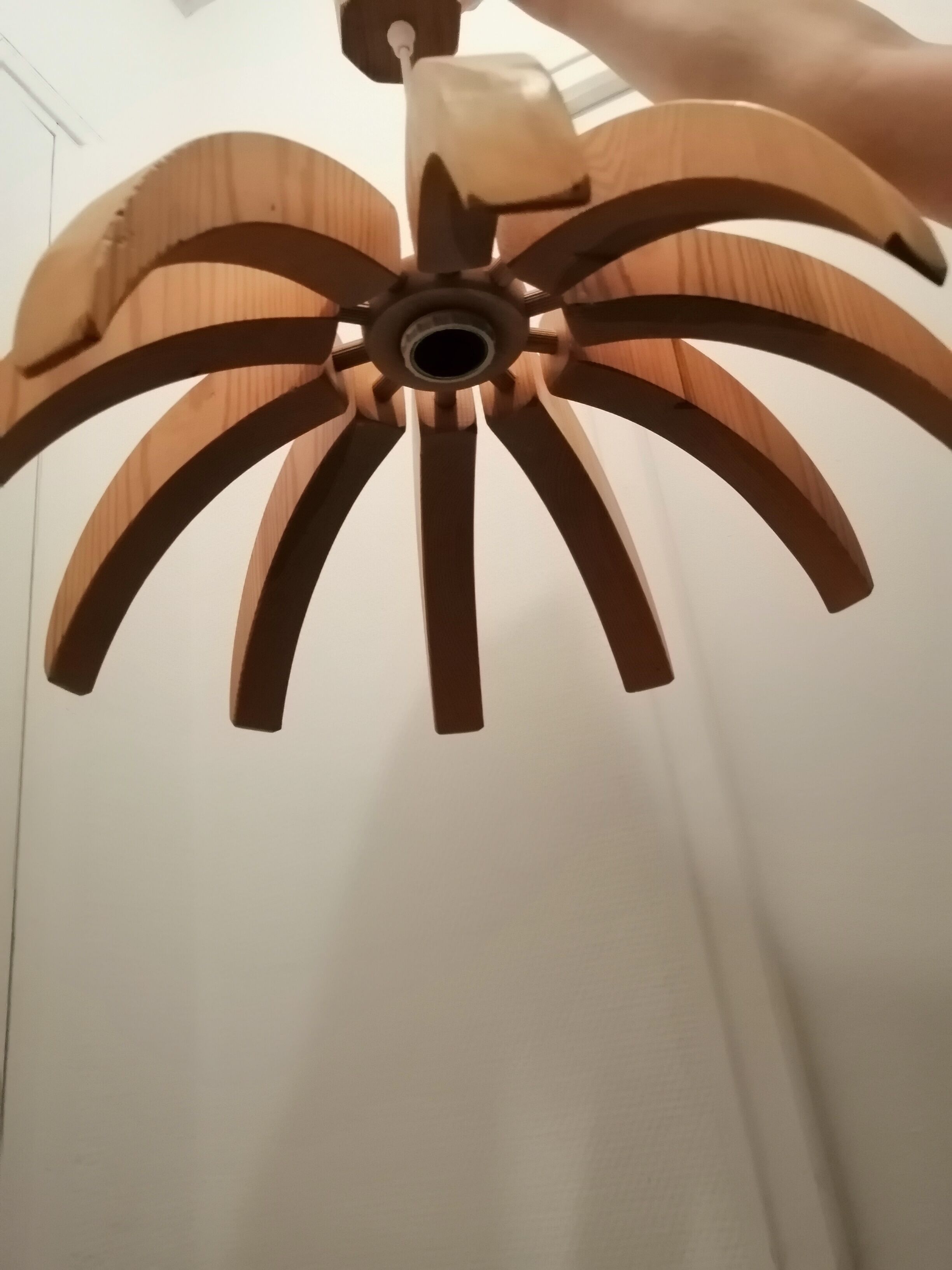 Vintage scandinavian pendant lamp