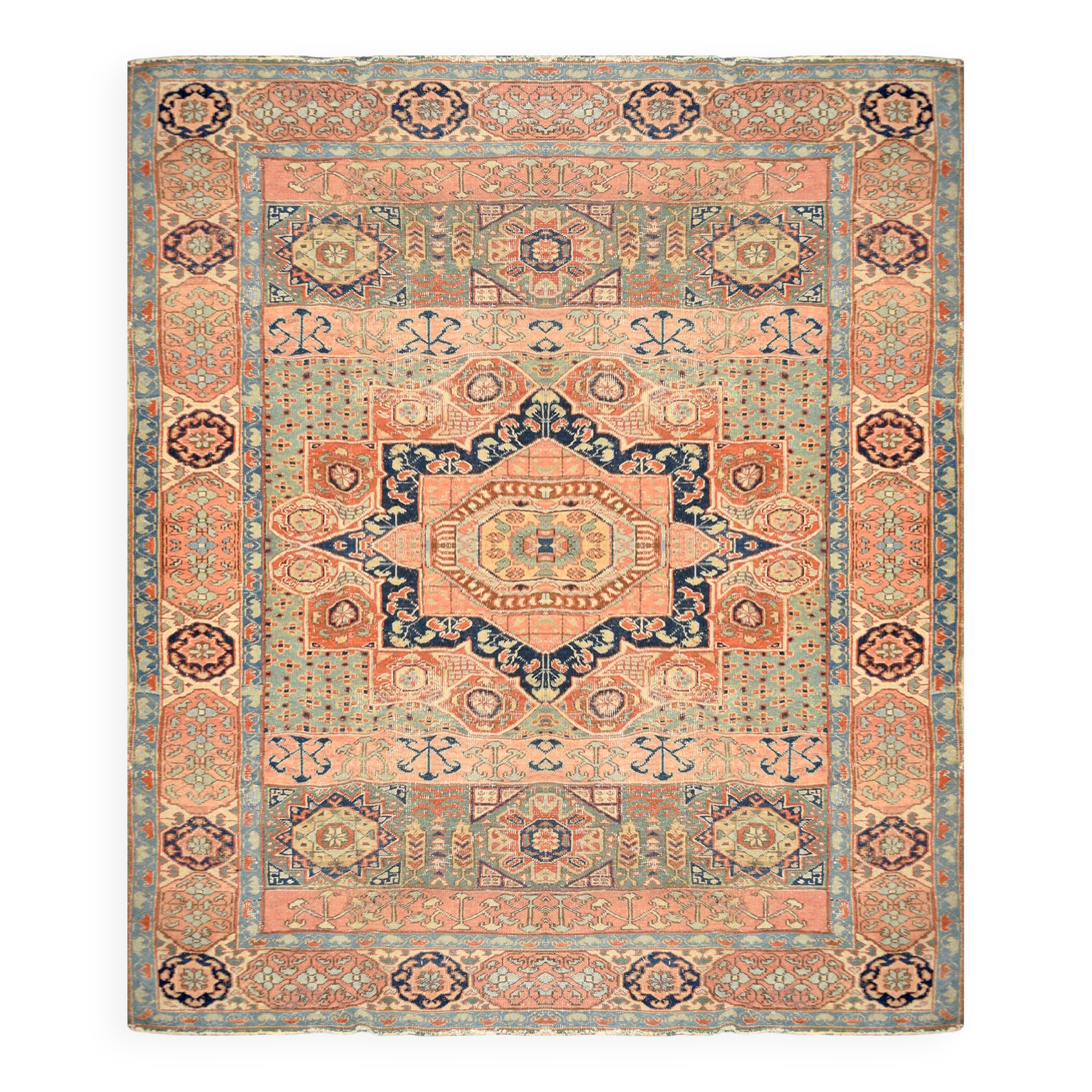 Tapis d'Iran Ardabil « Style Mamelouk » – début XXᵉ siècle : 200 × 290 Cm