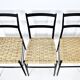 Set of 6 "Superleggera" Chairs by Gio Ponti for Cassina, 1950s