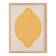 Peinture citron sur papier signée Eawy