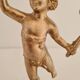 "Cherub" gilded brass candlestick