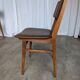 Vintage STOL Kamnik Dining Chair: 1970s Yugoslavian Mid-Century Leather Bis