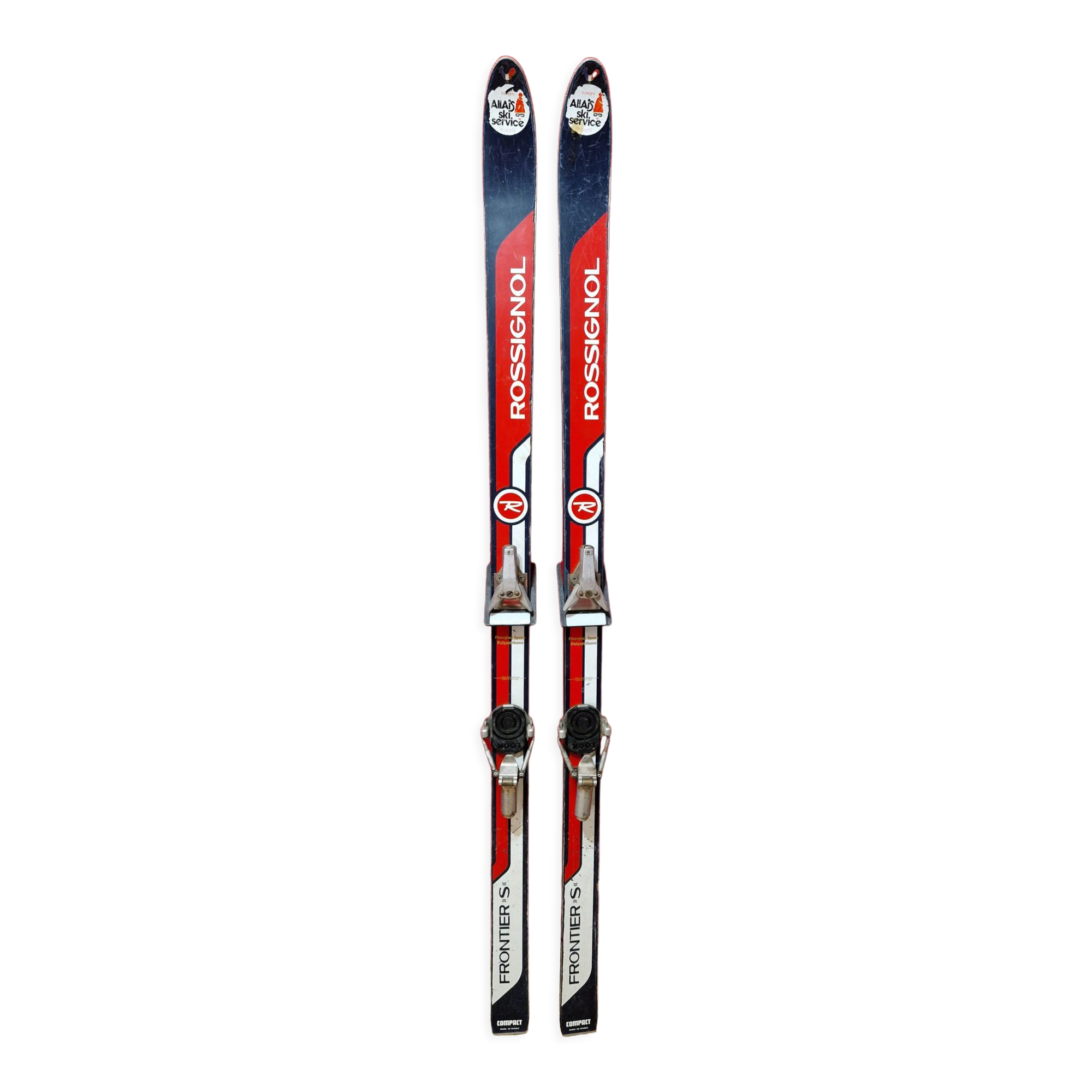 Paire de skis vintage