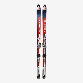 Pair of vintage skis