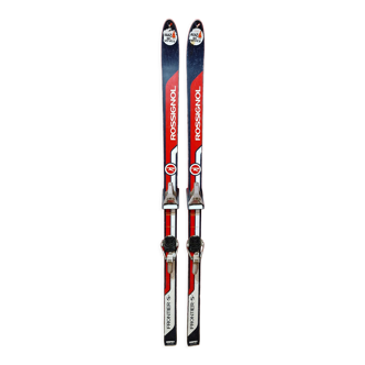 Paire de skis vintage