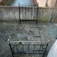 Wrought iron bed