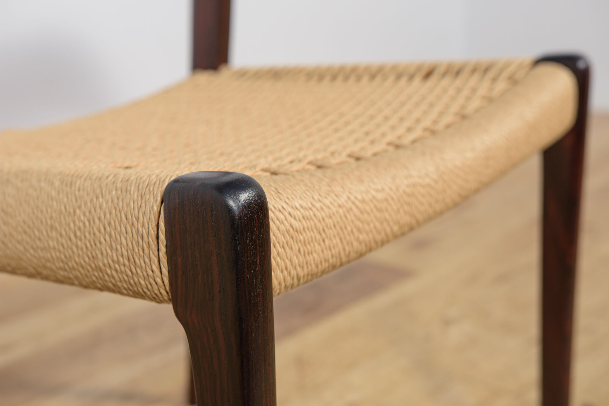 Chaises de salle à manger en palissandre modèle 71 de Niels Moller de J.L. Møllers, années 1960, ensemble de 4.
