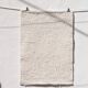 Handwoven recycled cotton rug - 40 x 60 cm