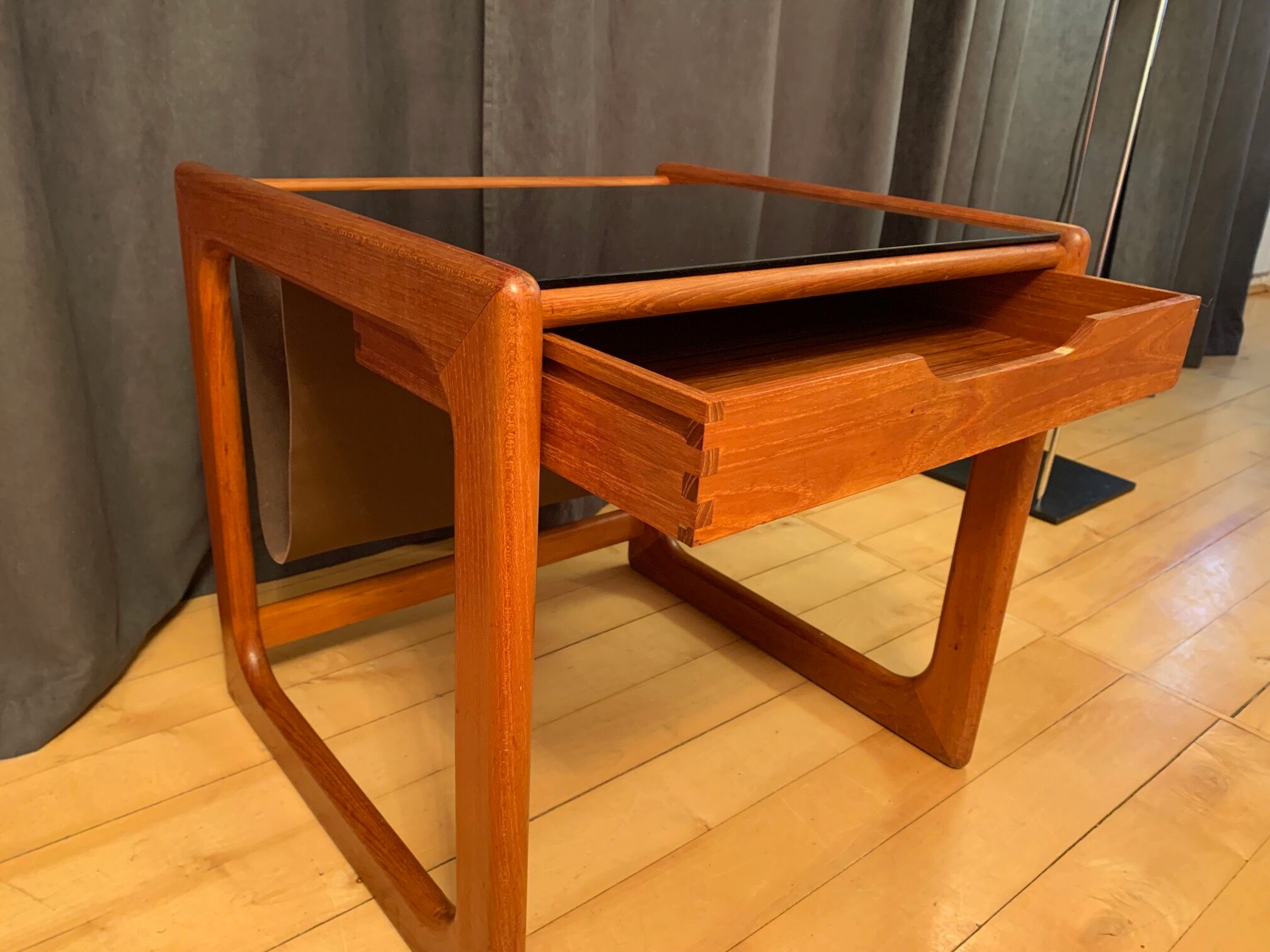 Newspaper table, Salin Nyborg, Denmark, 1960s
