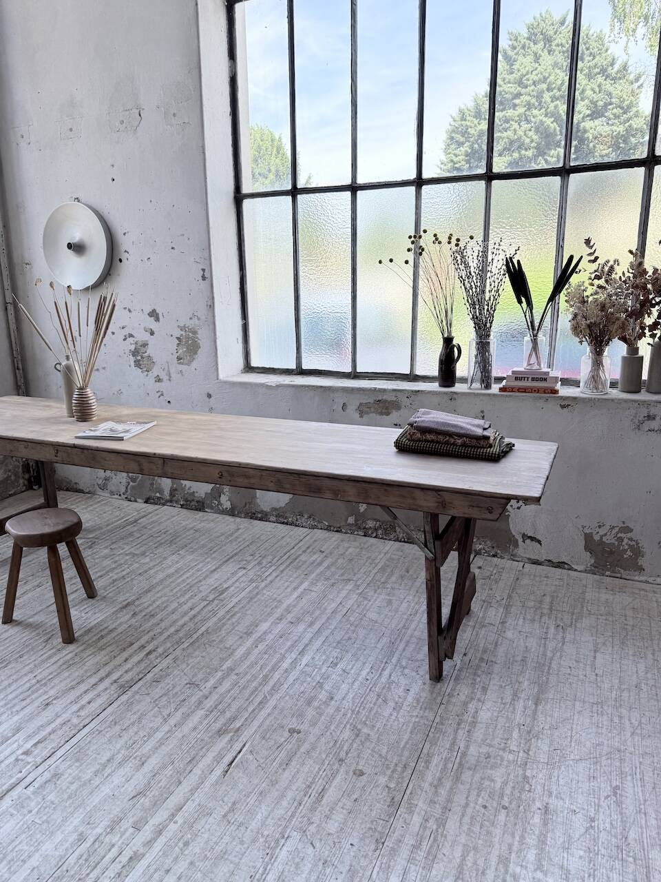 1950 XL folding farmhouse table in pine