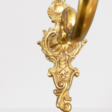 Wall lamp rockery bronze style Louis XV