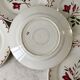 Set of 5 flat plates Badonviller with flowers 30s