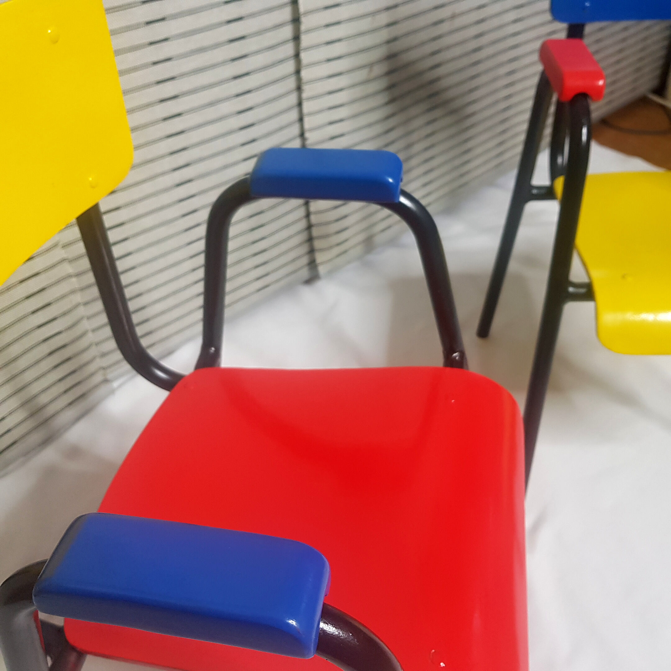Pair of vintage children's chairs