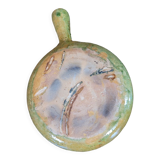 Enamelled clay pan