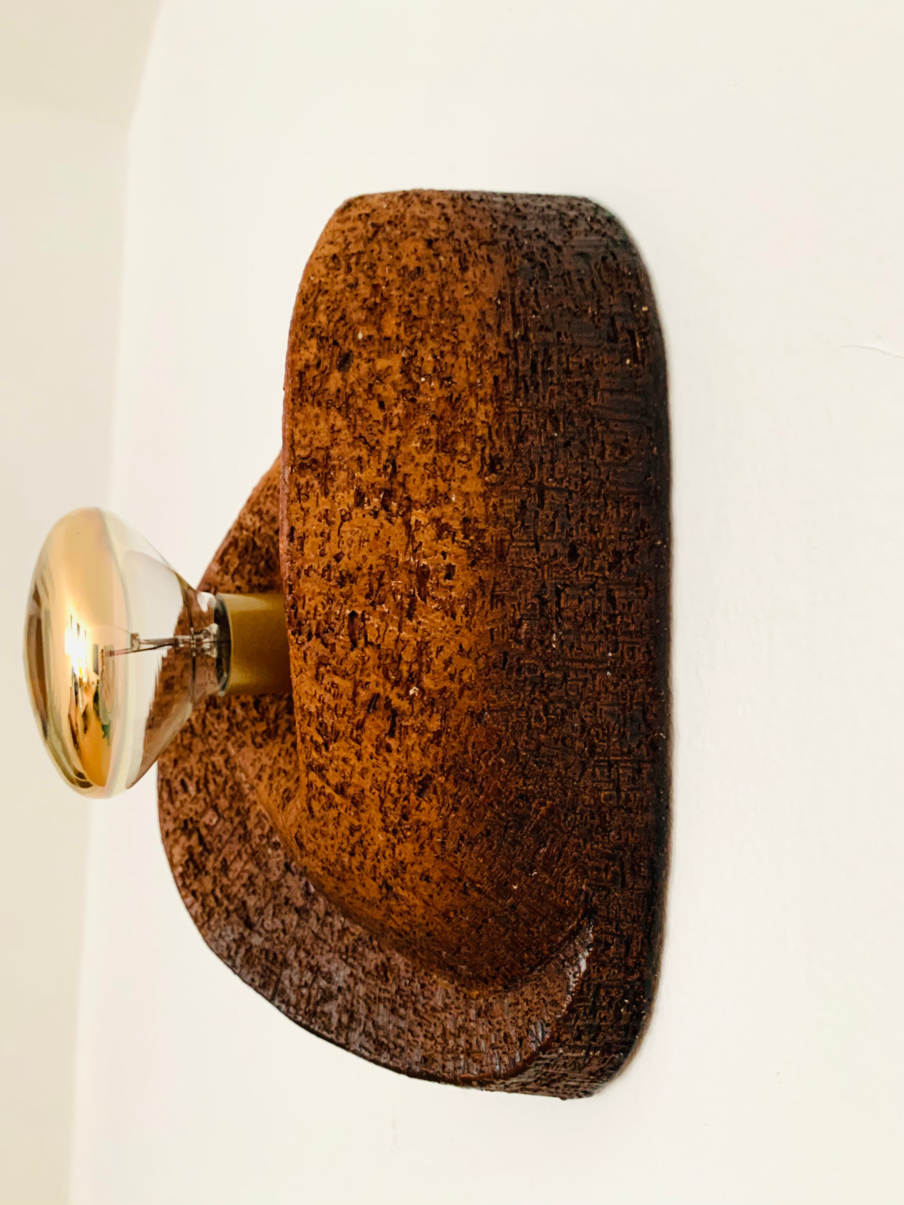 Danish ceramic wall lamp