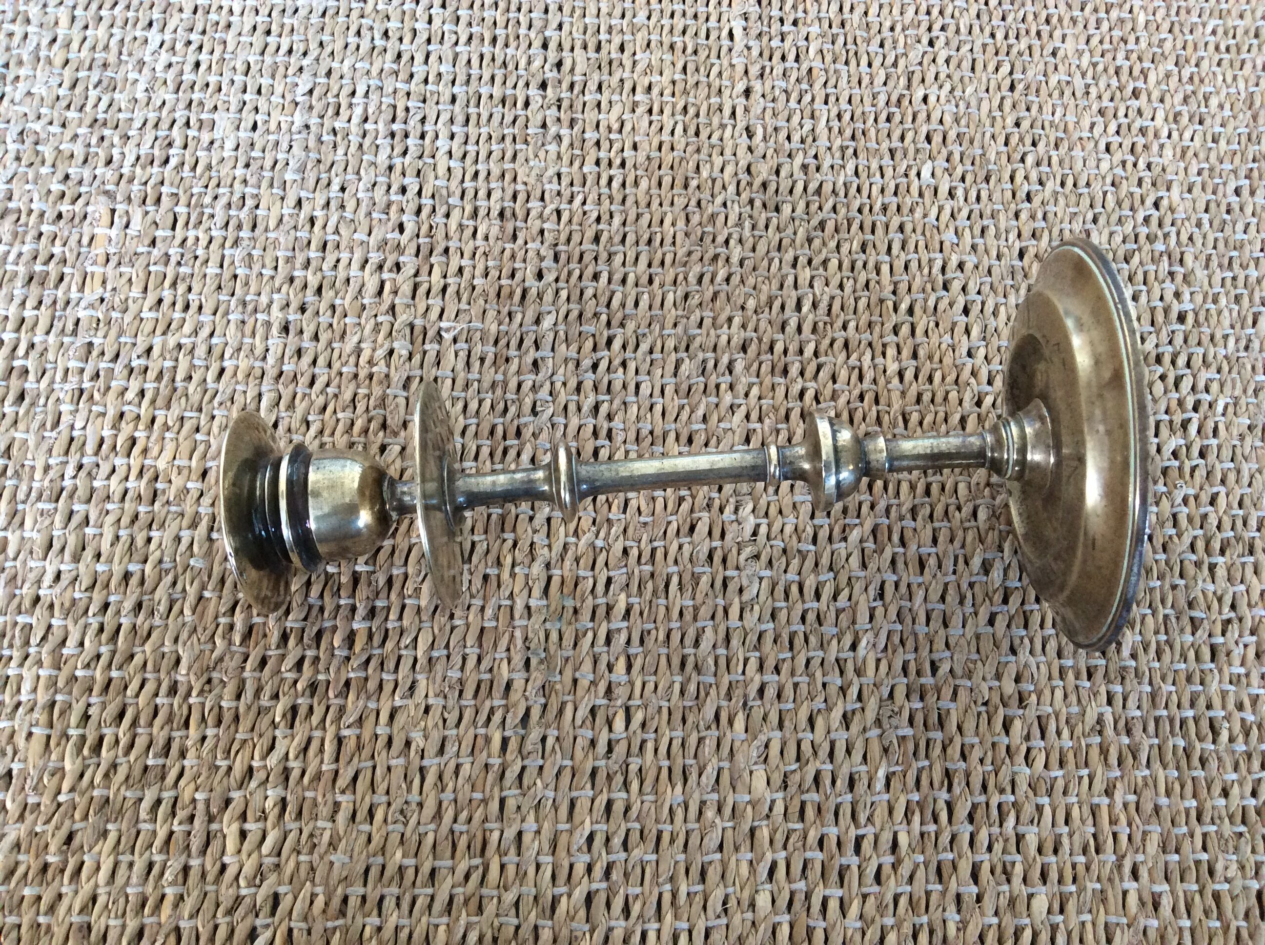 Copper candle holder