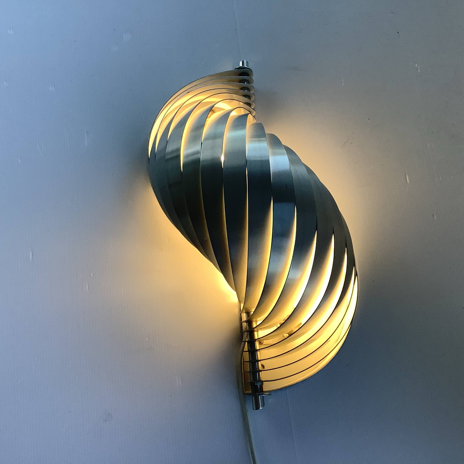 Henri Mathieu Applied Spiral Space Age 1970 France