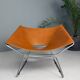 Pierre Paulin AP-14 cognac leather armchair for A. Polak, 1955