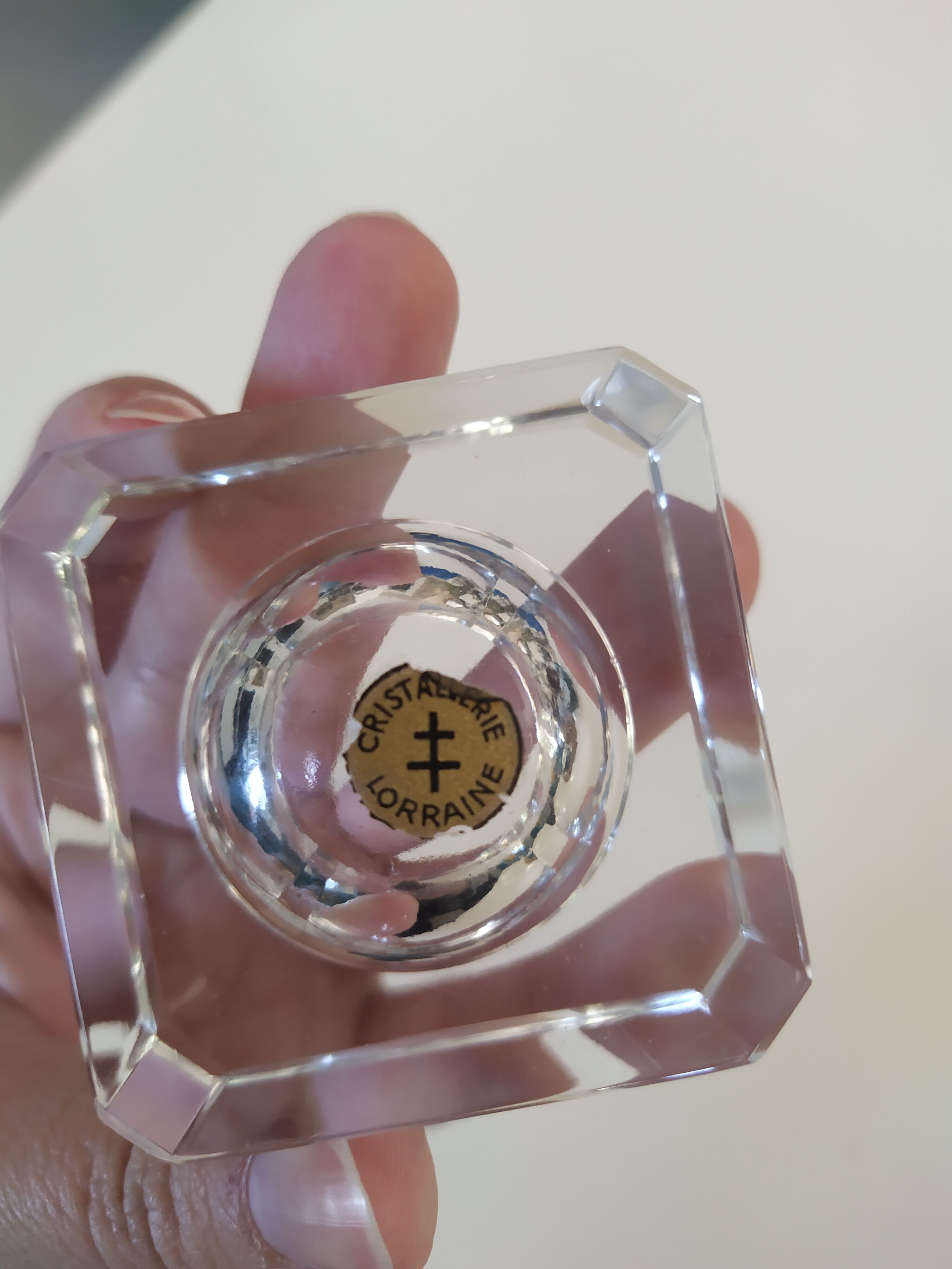 2 salters Cristallerie de Loraine