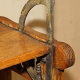 Transformable library table by Boeckh Brothers, circa 1910, restored.