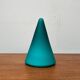 Postmodern Dutch glass cone table lamp by Mobo Light, Holland, 1980s.