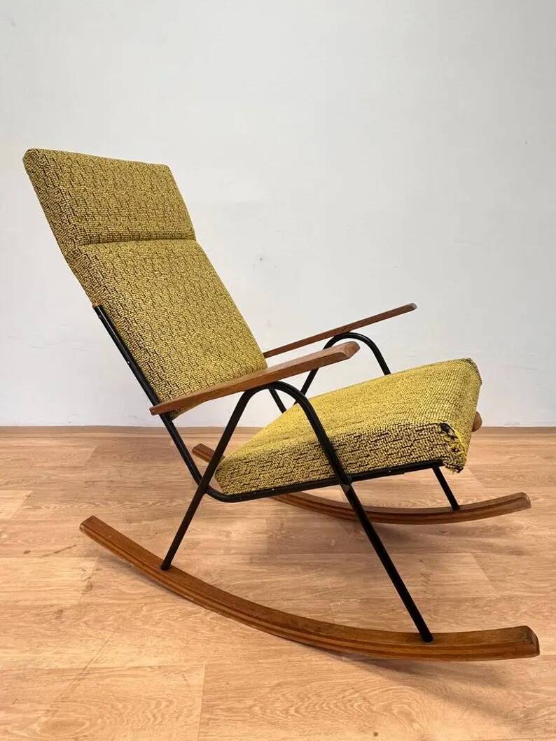 1960s Mid Century Design Rocking Chair - Czechoslovakia