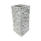 Fossil Biscuit Vase, VEB Kunstporzellan Ilmenau, Germany 1970s